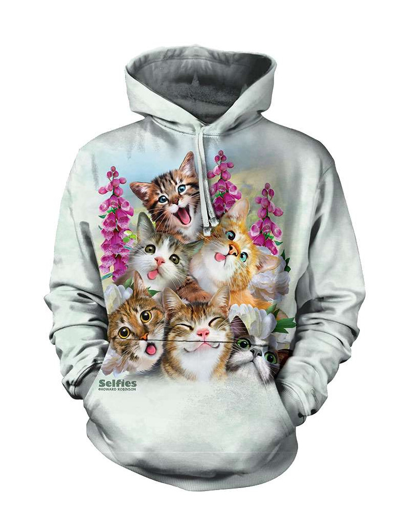 Kittens Selfie Hoodie The Mountain