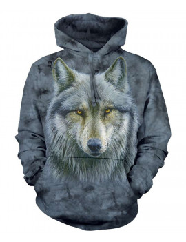 Warrior Wolf Hoodie The Mountain