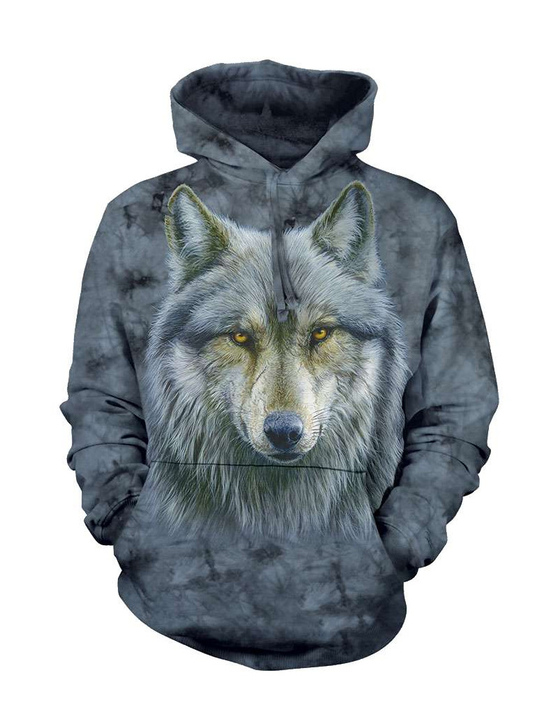 Warrior Wolf Hoodie The Mountain