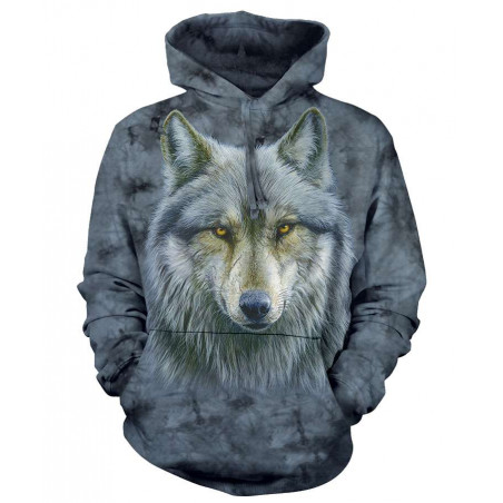 Warrior Wolf Hoodie The Mountain