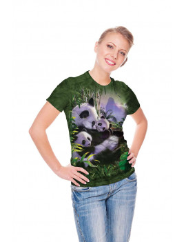Panda Cuddles T-Shirt The Mountain