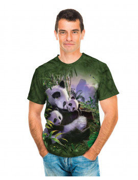 Panda Cuddles T-Shirt The Mountain