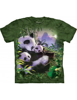 Panda Cuddles T-Shirt The Mountain