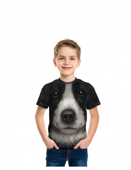 Border Collie Face T-Shirt
