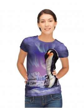 Papa Penguin T-Shirt The Mountain