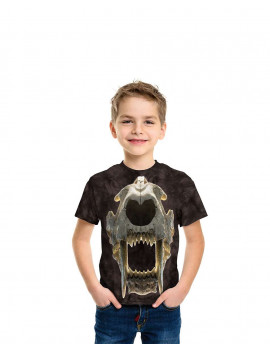 Sabertooth Skull T-Shirt The Mountain