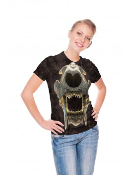 Sabertooth Skull T-Shirt The Mountain