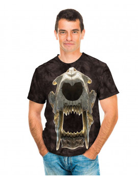Sabertooth Skull T-Shirt The Mountain
