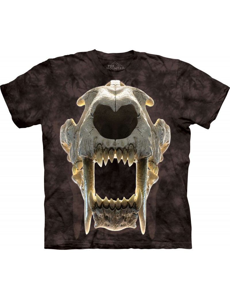 Sabertooth Skull T-Shirt The Mountain