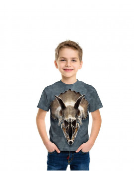 Triceritops Skull T-Shirt The Mountain
