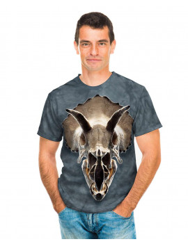 Triceritops Skull T-Shirt The Mountain