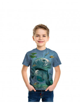 Manatees Collage T-Shirt The Mountain