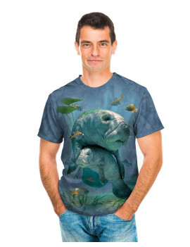 Manatees Collage T-Shirt The Mountain