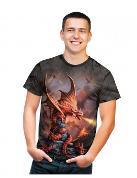 Fire Dragon T-Shirt The Mountain