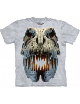 Silver Rex Skull T-Shirt The Mountain
