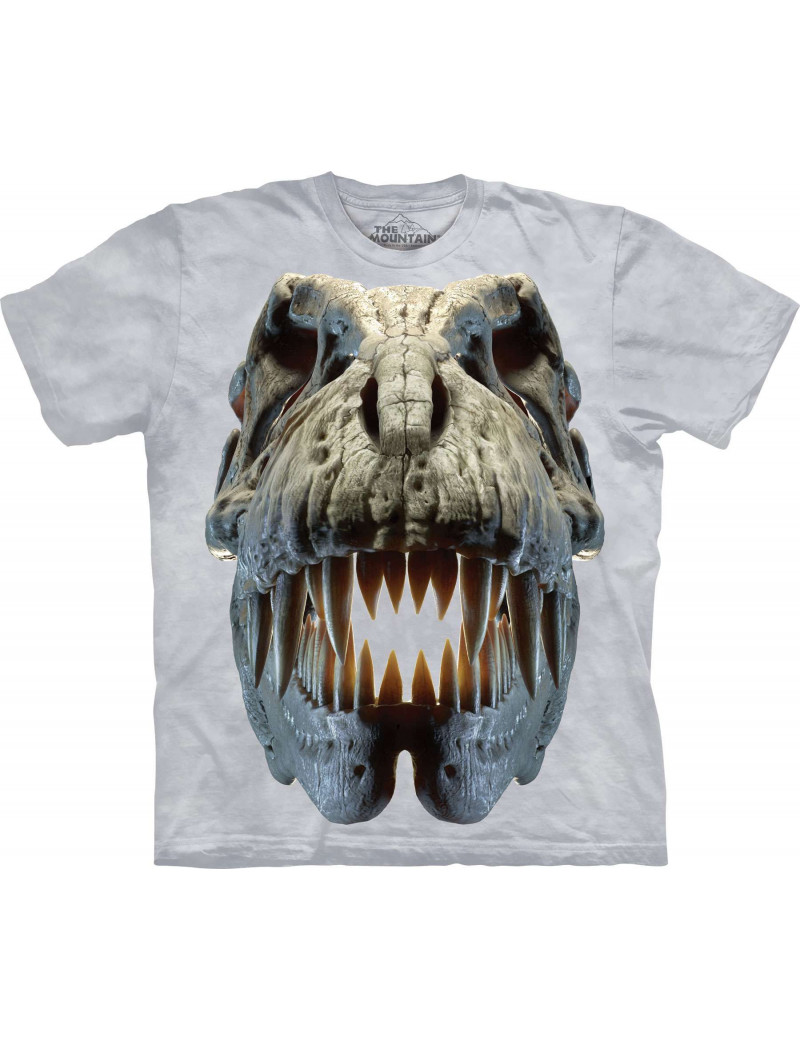 Silver Rex Skull T-Shirt The Mountain