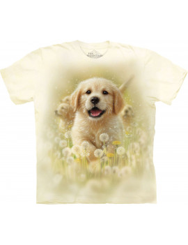 Golden Puppy T-Shirt The Mountain