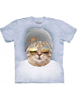 Cool Hipster Cat T-Shirt