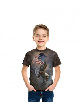 Flag-Bearing Eagle T-Shirt