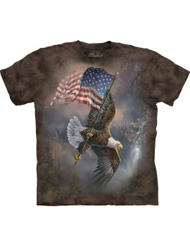 Flag-Bearing Eagle T-Shirt