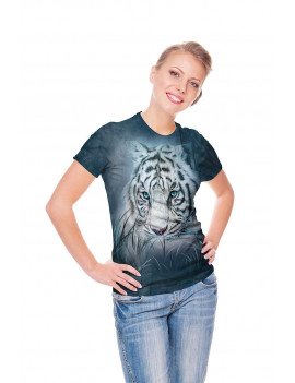 Thoughtful White Tiger T-Shirt