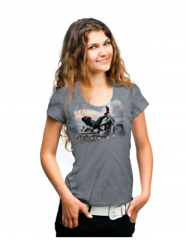 T-Shirt Biker For Life The Mountain