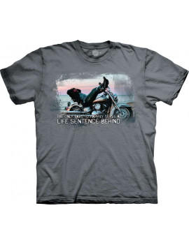 T-Shirt Biker For Life The Mountain