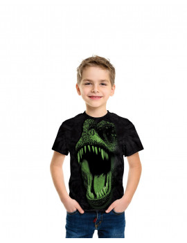 Big Face Glow Rex T-Shirt