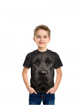 Black Lab Heavy Grey T-Shirt
