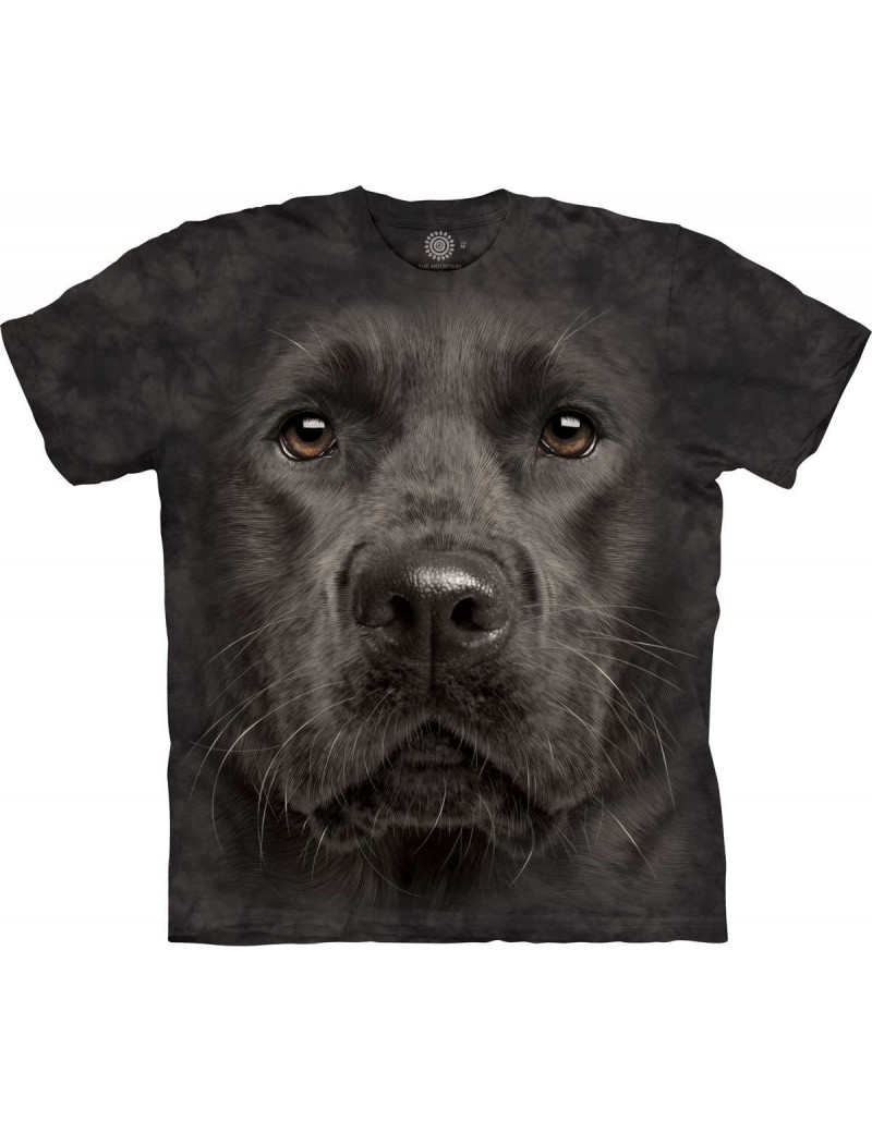 Black Lab Heavy Grey T-Shirt