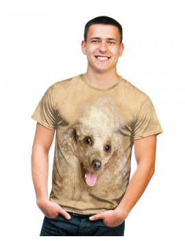 Happy Poodle Portrait T-Shirt