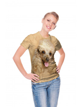Happy Poodle Portrait T-Shirt