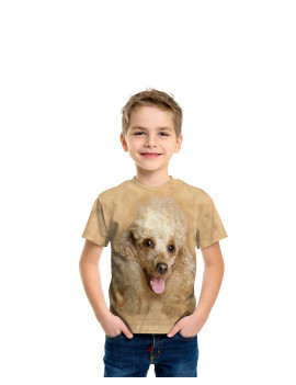 Happy Poodle Portrait T-Shirt