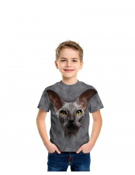 Grey Hairless T-Shirt