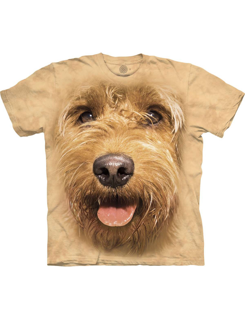 Big Face Miniature Golden Doodle T-Shirt