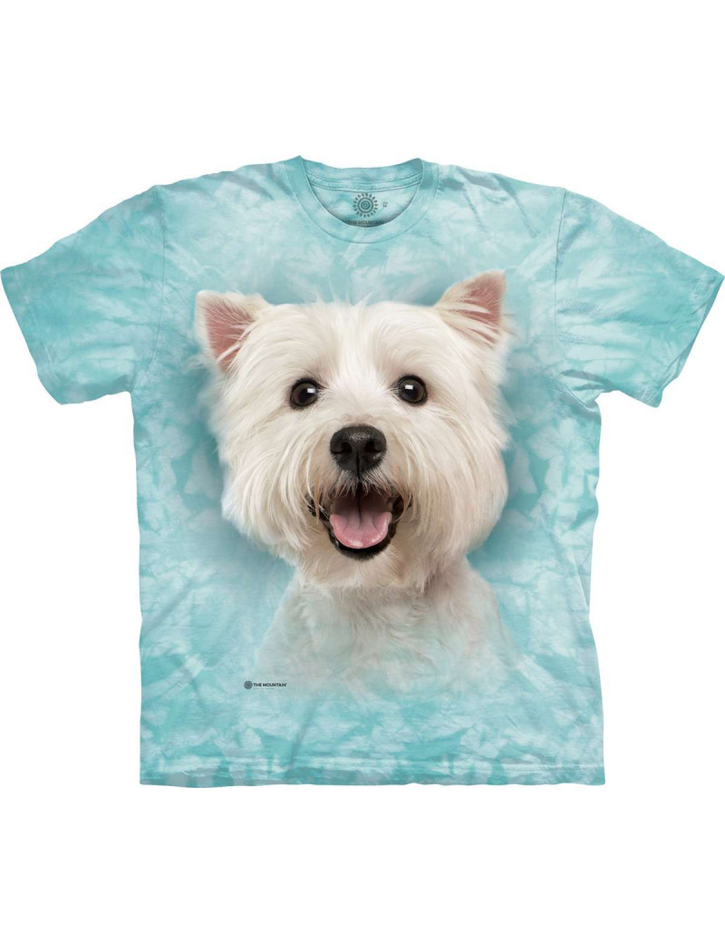 Happy White Maltese T-Shirt