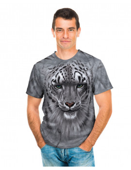 Snow Leopard Portrait  T-Shirt