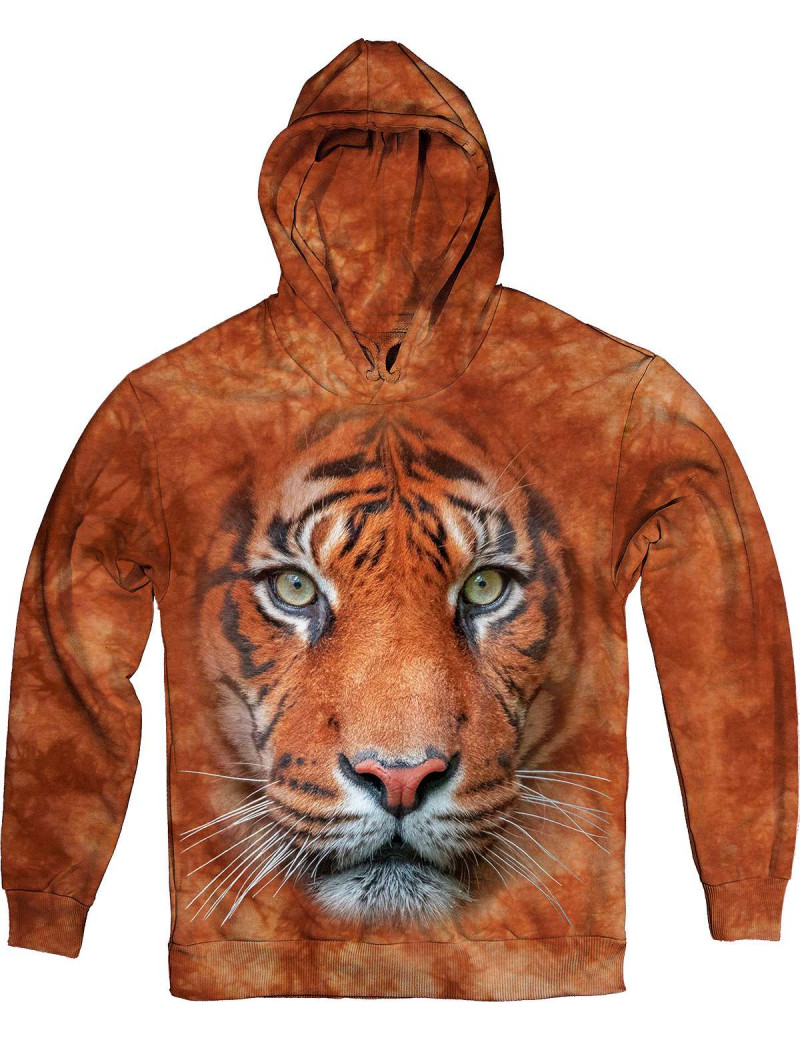 Tiger Face Hoodie