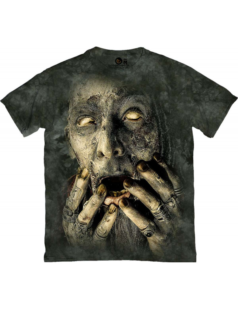 Zombie Pirate in green T-Shirt