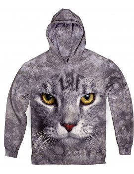 Silver Cat Hoodie