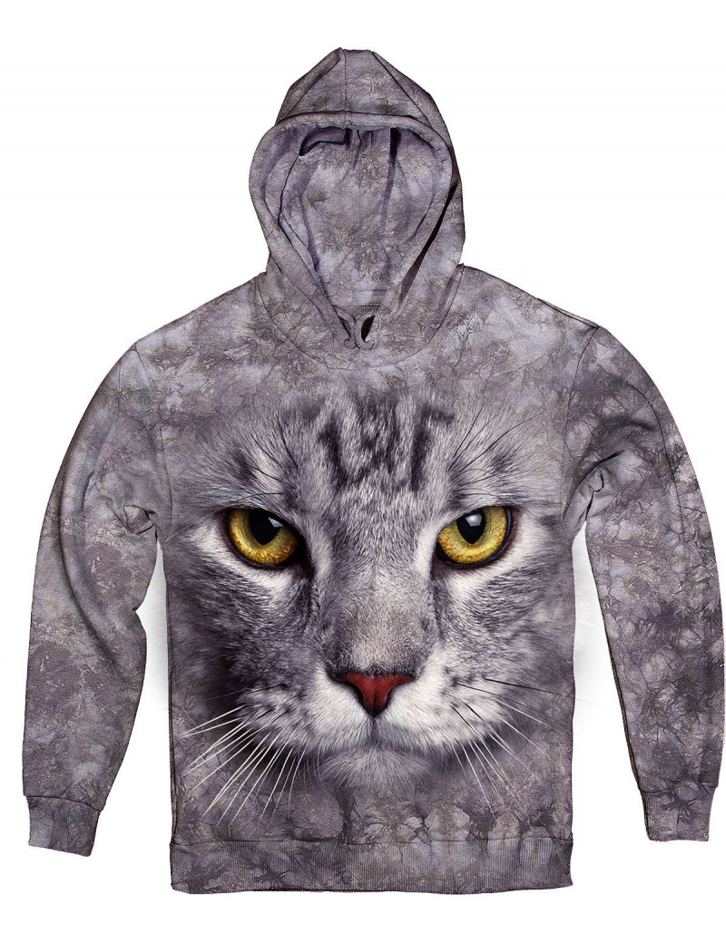 Silver Cat Hoodie