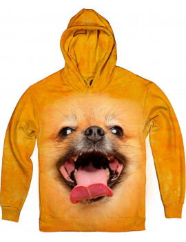 Happy Pomeranian Spitz Hoodie