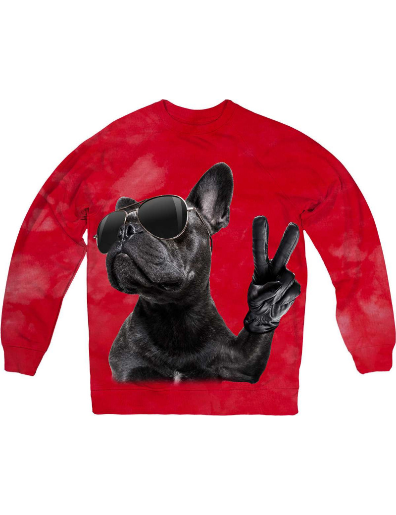 Bulldog Peace Sweatshirt