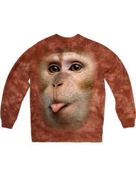 Crab-Eating Macaque Sweatshirt