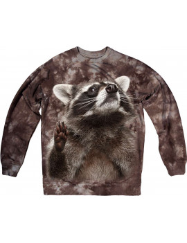 Calm Down Racoon Sweatshirt