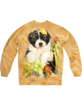 A Month Old Caucasian Shepherd Puppy Sweatshirt