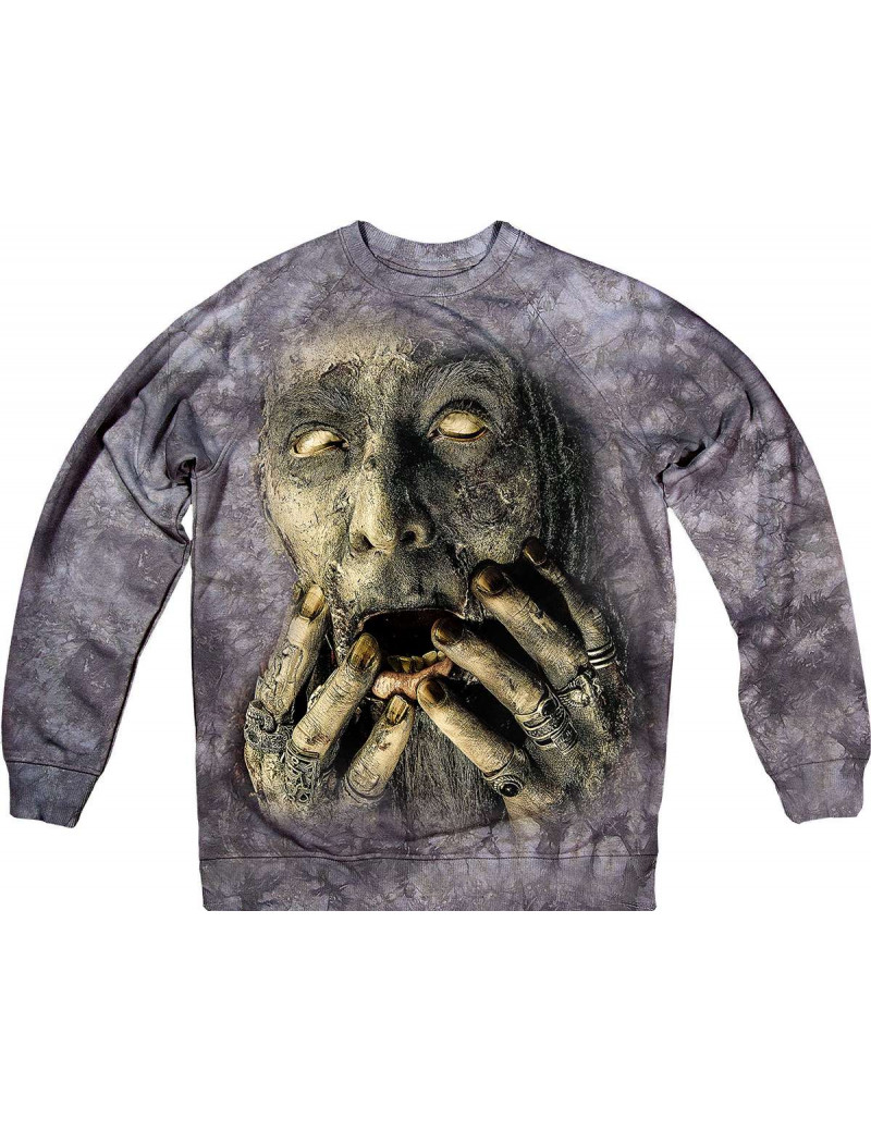 Zombie Pirate in grey Sweatshirt