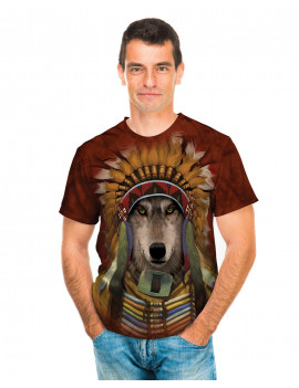 Wolf Spirit Chief T-Shirt