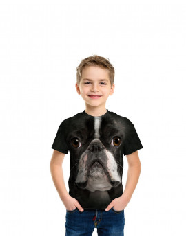 Boston Terrier Face T-Shirt