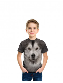 Alaskan Malamute Face T-Shirt